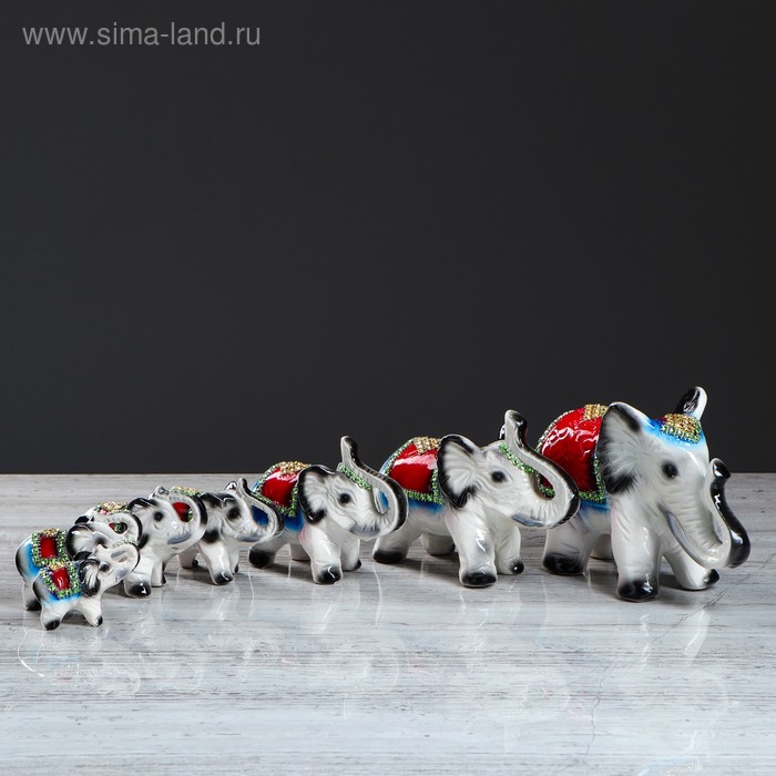 Набор сувениров "Серые слоны" стразы (7 предметов)
Набор сувениров "Серые слоны" стразы (7 предметов)