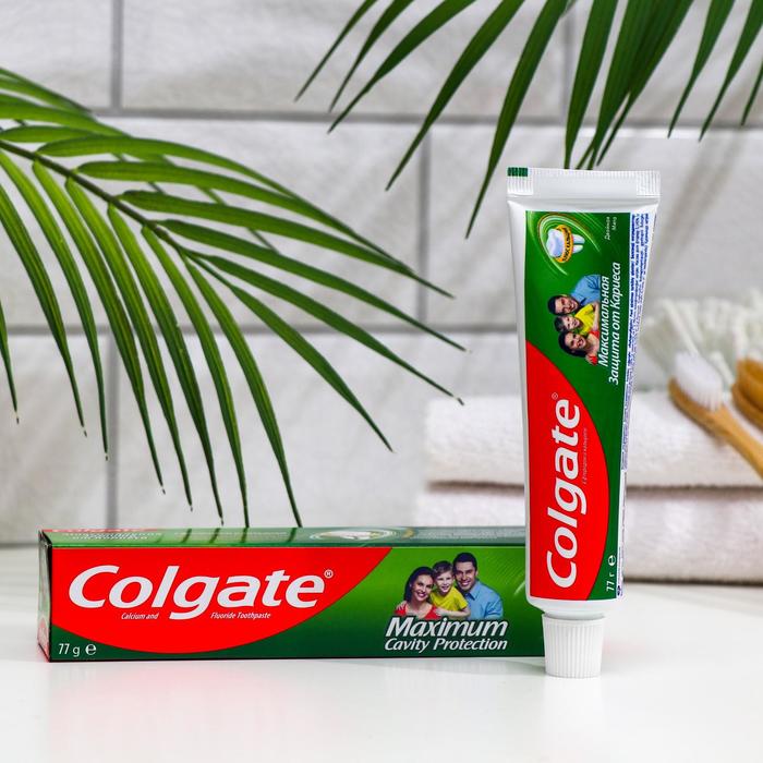 Зубная паста Colgate, максимальная защита от кариеса, двойная мята, 50 мл
Зубная паста Colgate, максимальная защита от кариеса, двойная мята, 50 мл