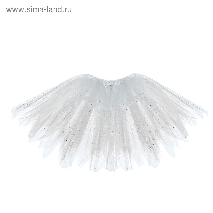 Карнавальная юбка «Блеск», 3-х слойная, 4-6 лет, цвет белый
Карнавальная юбка «Блеск», 3-х слойная, 4-6 лет, цвет белый