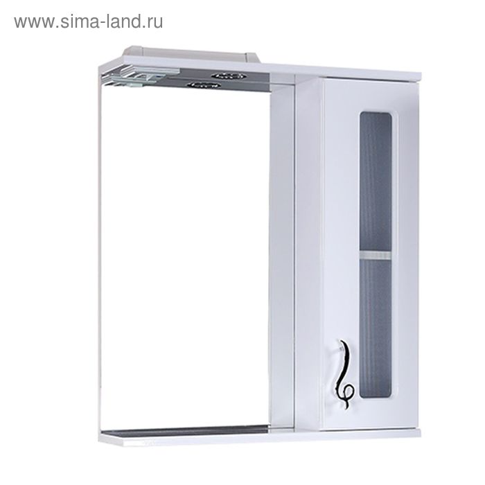 Шкаф-зеркало Бали 58 см. с подсветкой- правое 58 см х 16 см х 71,5 см
Шкаф-зеркало Бали 58 см. с подсветкой- правое 58 см х 16 см х 71,5 см