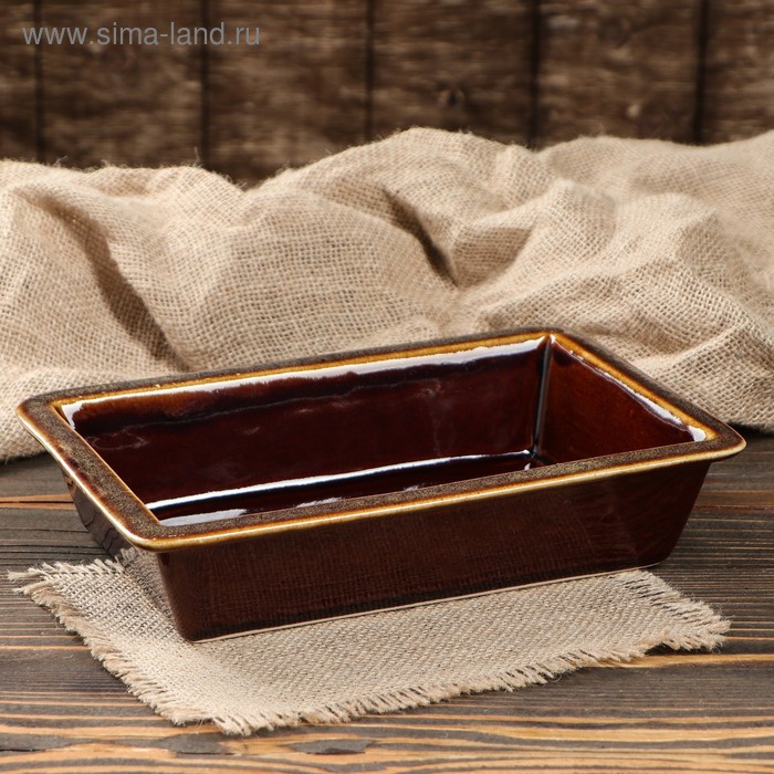 Противень для запекания, коричневый, керамика, 25х5,5 см
Противень для запекания, коричневый, керамика, 25х5,5 см