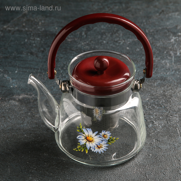 фото Чайник заварочный «цветочная фантазия», 600 мл