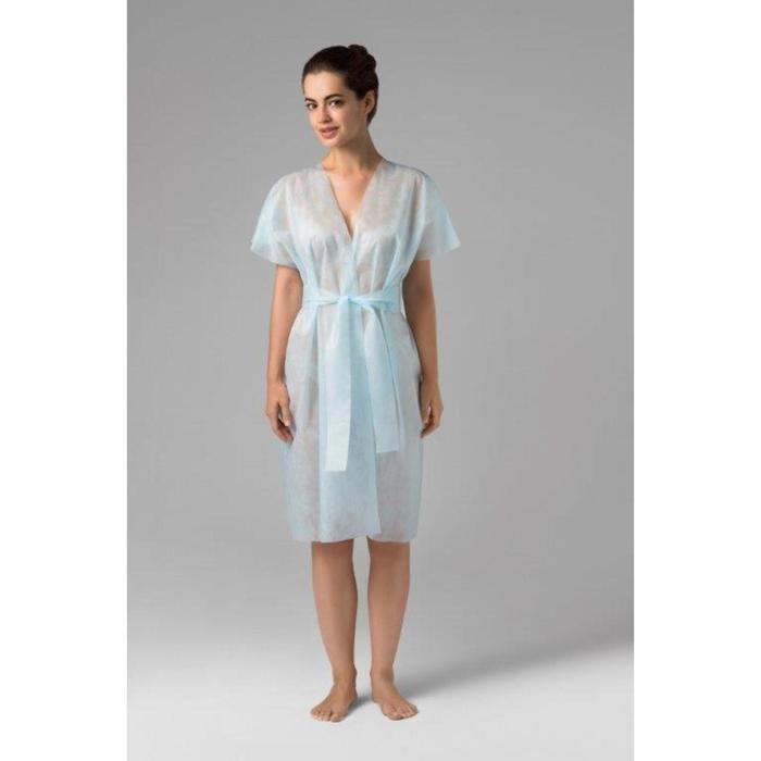 Халат "Кимоно" спанбонд, голубой,10 шт
Халат "Кимоно" спанбонд, голубой,10 шт