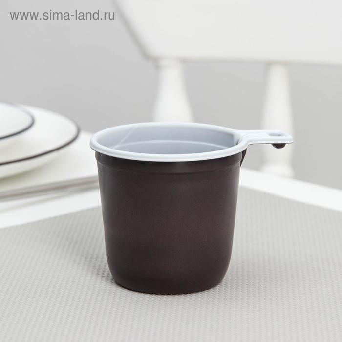 Набор одноразовых чашек кофейных «Взбодрись», 200 мл, 6 шт, цвет коричнево-белый
Набор одноразовых чашек кофейных «Взбодрись», 200 мл, 6 шт, цвет коричнево-белый