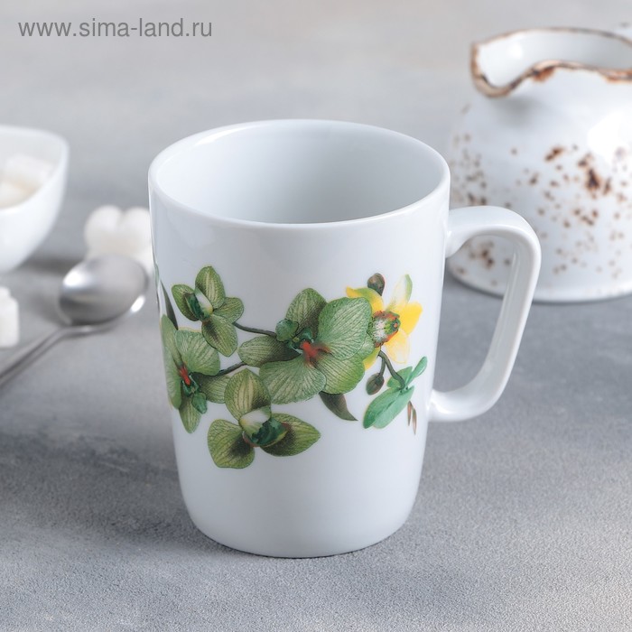 Кружка «Орхидея зелёная», 350 мл, рисунок МИКС
Кружка «Орхидея зелёная», 350 мл, рисунок МИКС