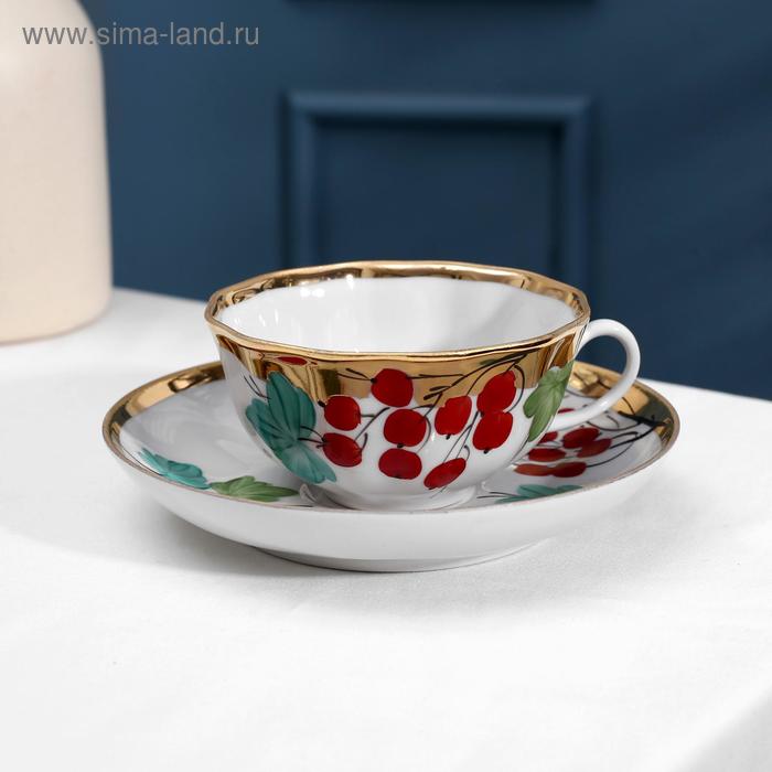 Чайная пара «Калинка», 220 мл
Чайная пара «Калинка», 220 мл