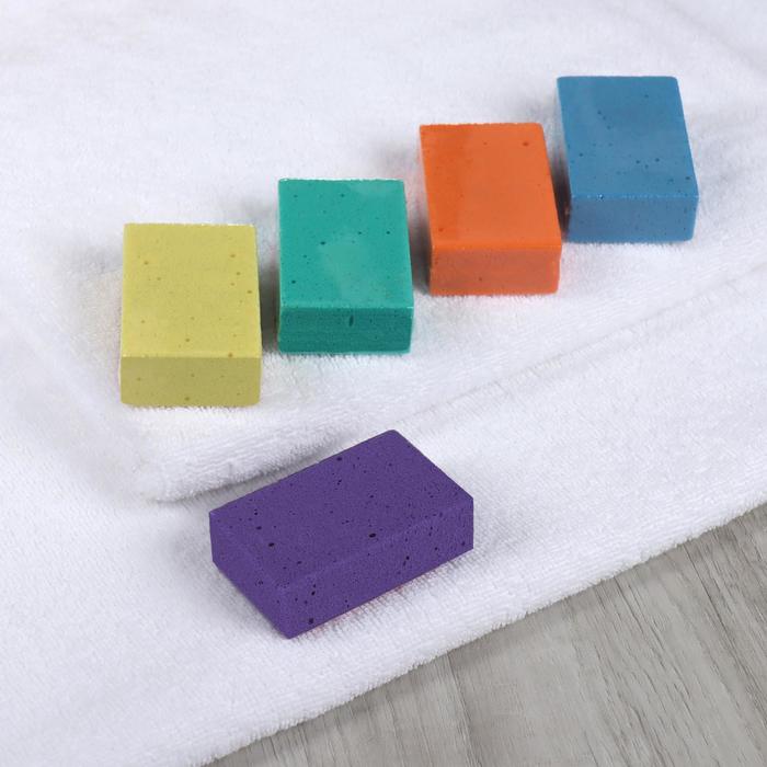 Пемза для педикюра, 8 × 5 см, цвет МИКС
Пемза для педикюра, 8 × 5 см, цвет МИКС