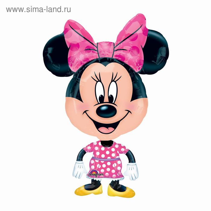 Шар фольгированный 31" «Минни», ходячий 
Шар фольгированный 31" «Минни», ходячий