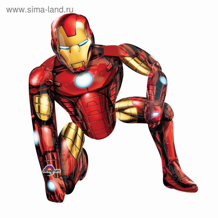 Шар фольгированный 44" «Железный человек», ходячий
Шар фольгированный 44" «Железный человек», ходячий