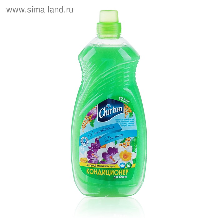 Кондиционер для белья Chirton "Альпийская долина", 2 л
Кондиционер для белья Chirton "Альпийская долина", 2 л