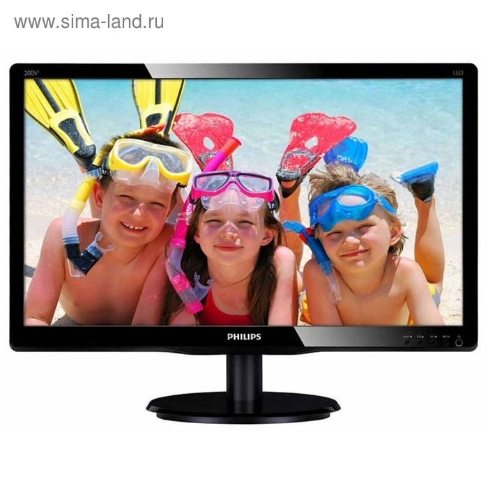 Монитор Philips 19.5" 200V4QSBR (00/01), черный
Монитор Philips 19.5" 200V4QSBR (00/01), черный