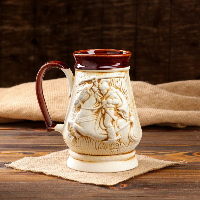 Бокал для пива "Евро Охота", под шамот, 1.3 л
Бокал для пива "Евро Охота", под шамот, 1.3 л