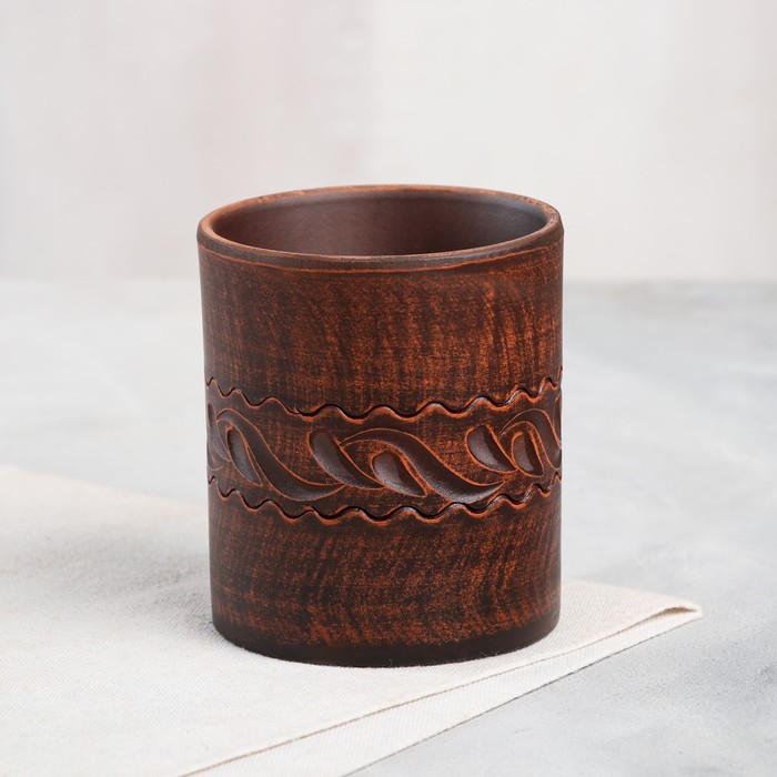 Стакан "Резной", декор, красная глина, 0.35 л, микс
Стакан "Резной", декор, красная глина, 0.35 л, микс