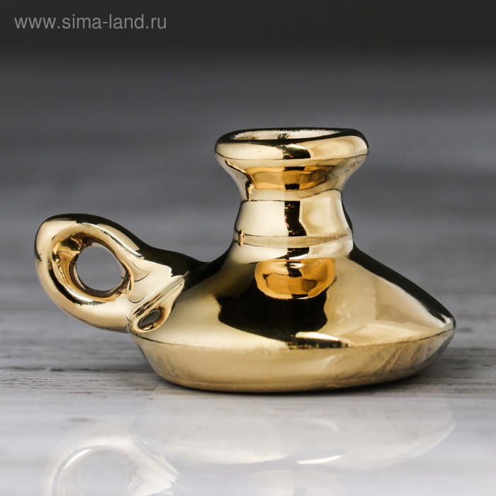 Подсвечник "Золотой", булат, 4 см
Подсвечник "Золотой", булат, 4 см