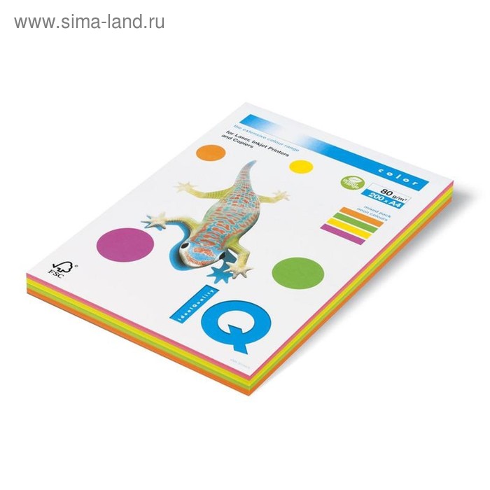 Бумага цветная А4 200 л, IQ COLOR, 80 г/м2, GN/GB/OR/PI по 50л
Бумага цветная А4 200 л, IQ COLOR, 80 г/м2, GN/GB/OR/PI по 50л