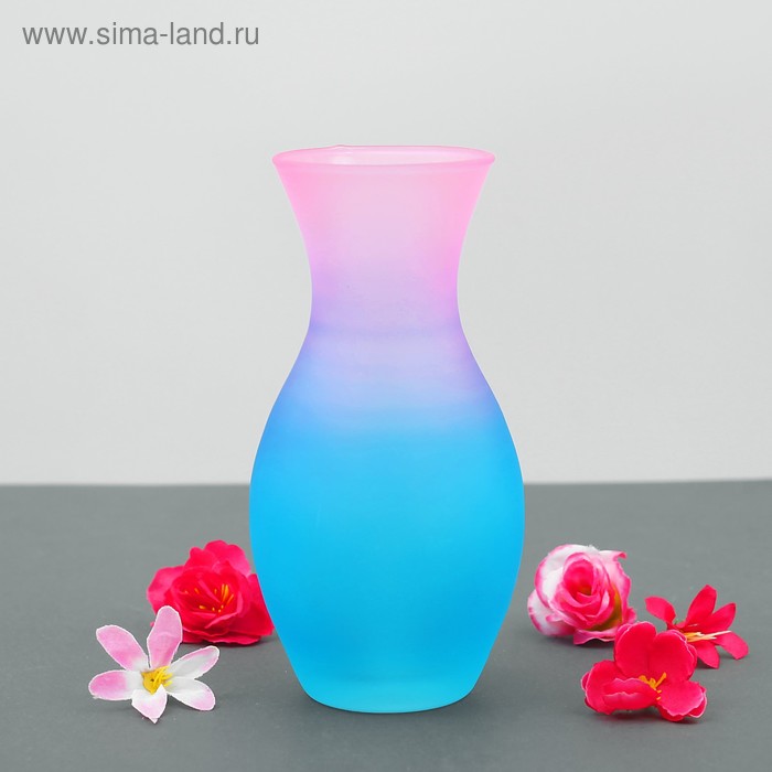 Ваза "Весна" 18/1 радуга матовая 18см МИКС
Ваза "Весна" 18/1 радуга матовая 18см МИКС