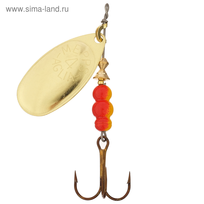 Блесна Mepps Aglia №4 G, 9г
Блесна Mepps Aglia №4 G, 9г