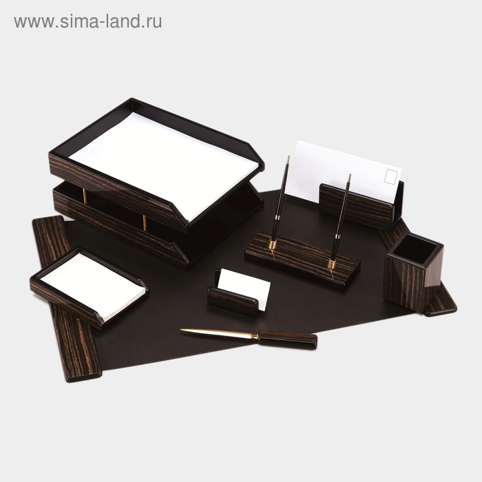 Набор настольный Good Sunrise 8 предметов, деревянный
Набор настольный Good Sunrise 8 предметов, деревянный