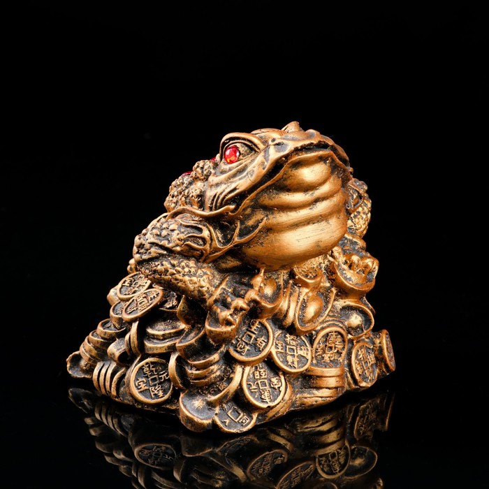 Статуэтка "Жаба", бронза, стразы, 14 см
Статуэтка "Жаба", бронза, стразы, 14 см