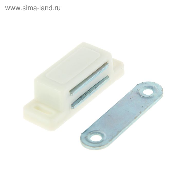Защелка магнитная, малая, белая
Защелка магнитная, малая, белая