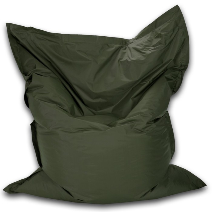 фото Кресло-мешок мат макси, размер 140х180 см, ткань оксфорд, цвет хаки позитив