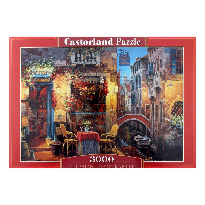 Пазл «Венеция», 3000 элементов
Пазл «Венеция», 3000 элементов