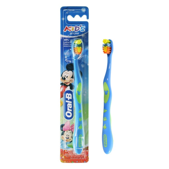 Зубная щётка Oral-B Kids, мягкая, 1 шт
Зубная щётка Oral-B Kids, мягкая, 1 шт