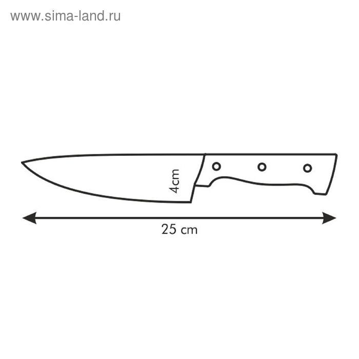 фото Нож кулинарный tescoma home profi, 14 см