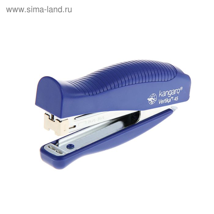 Степлер Vertika-45 №24/6 и 26/6, до 30 листов, вертикальный, антистеплер, на 50 скоб, тёмно-синий
Степлер Vertika-45 №24/6 и 26/6, до 30 листов, вертикальный, антистеплер, на 50 скоб, тёмно-синий