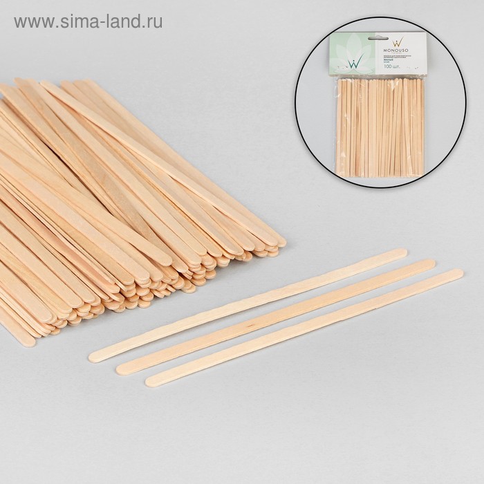 Шпатель для депиляции, деревянный, 14 × 0,6 см
Шпатель для депиляции, деревянный, 14 × 0,6 см