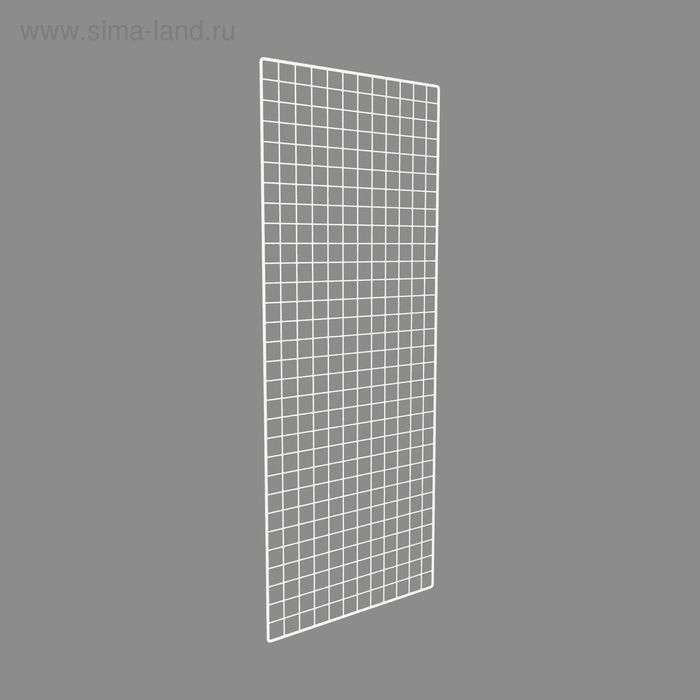 Сетка торговая 60*150, окантовка 8мм, пруток - 4мм, цвет белый
Сетка торговая 60*150, окантовка 8мм, пруток - 4мм, цвет белый