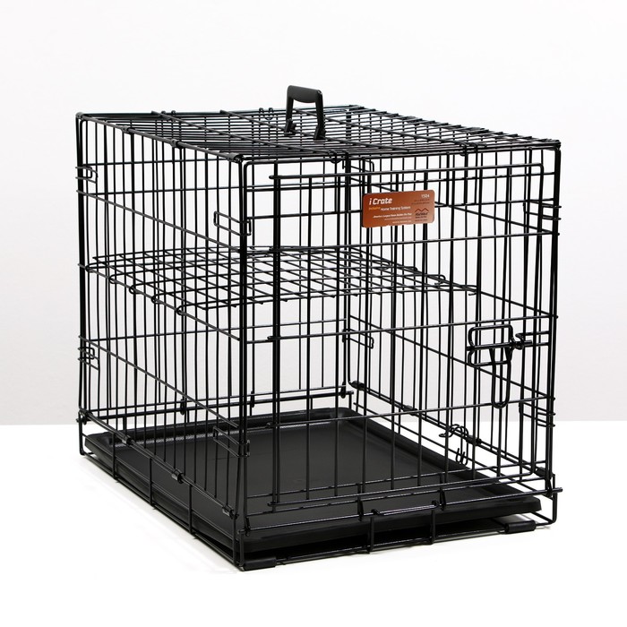 Клетка Midwest iCrate с одной дверью, 61 х 46 х 48 см, черная
Клетка Midwest iCrate с одной дверью, 61 х 46 х 48 см, черная