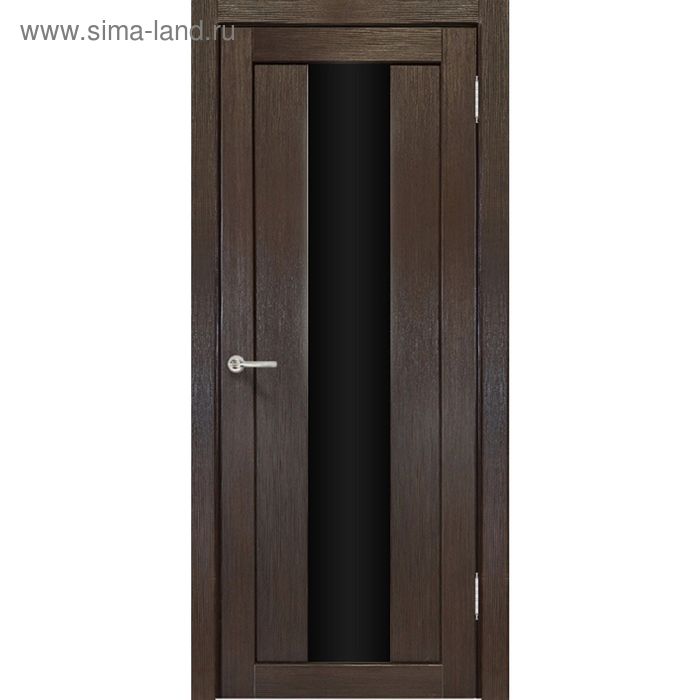 Дверное полотно остекленное Сардиния Венге, черный лакобель 2000х600
Дверное полотно остекленное Сардиния Венге, черный лакобель 2000х600