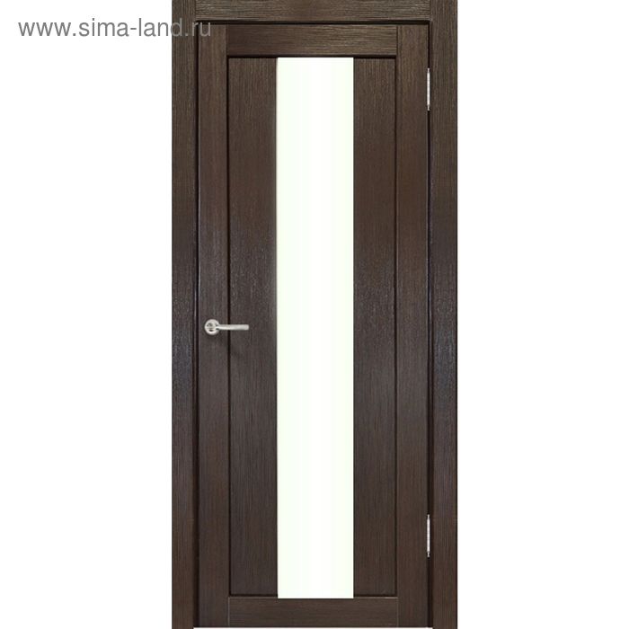 Дверное полотно остекленное Сардиния Венге 2000х900 
Дверное полотно остекленное Сардиния Венге 2000х900