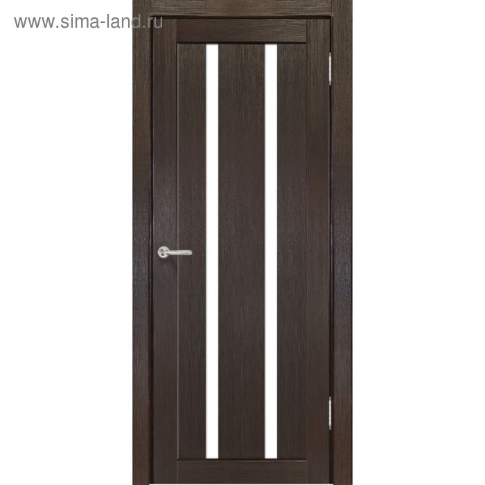 Дверное полотно остекленное Сицилия Венге, белый лакобель 2000х800
Дверное полотно остекленное Сицилия Венге, белый лакобель 2000х800