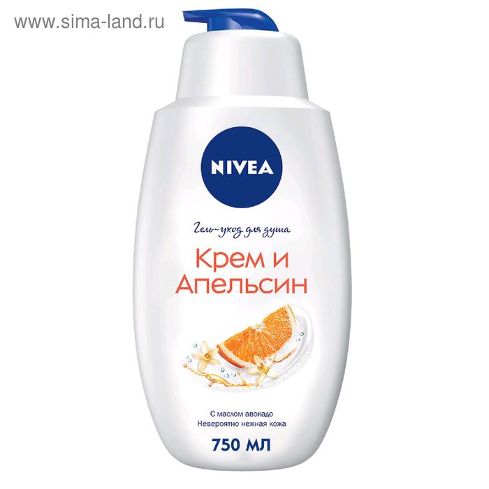Гель для душа Nivea «Крем Апельсин», 750 мл 
Гель для душа Nivea «Крем Апельсин», 750 мл
