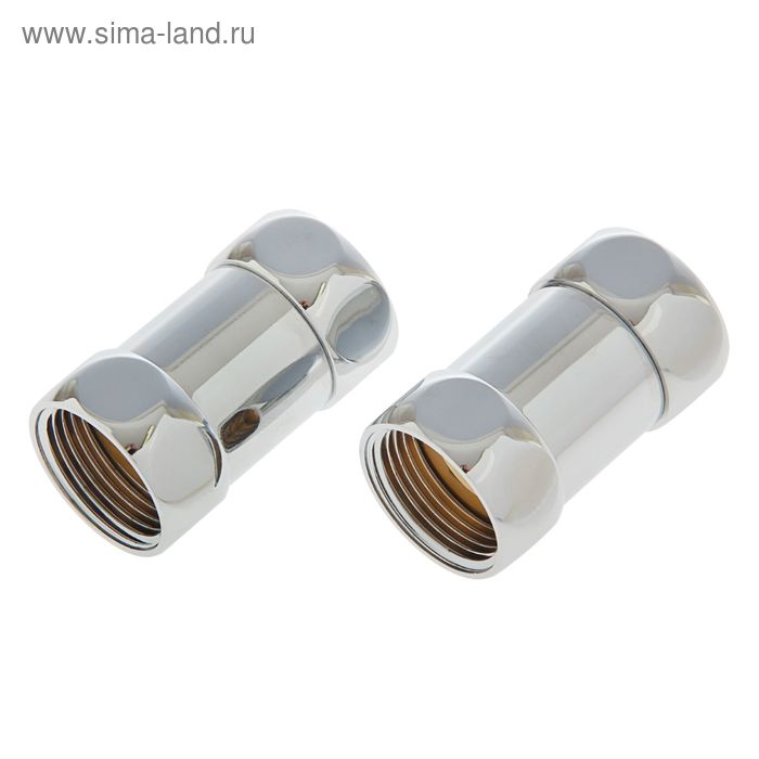 Соединитель прямой для полотенцесушителя SANITAN 1730SCS1010, накидные гайки 1"х1", хром
Соединитель прямой для полотенцесушителя SANITAN 1730SCS1010, накидные гайки 1"х1", хром