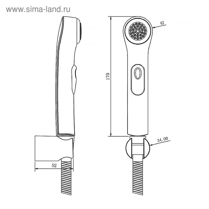 фото Смеситель для раковины iddis torr, torsb00i08, с гигиеническим душем