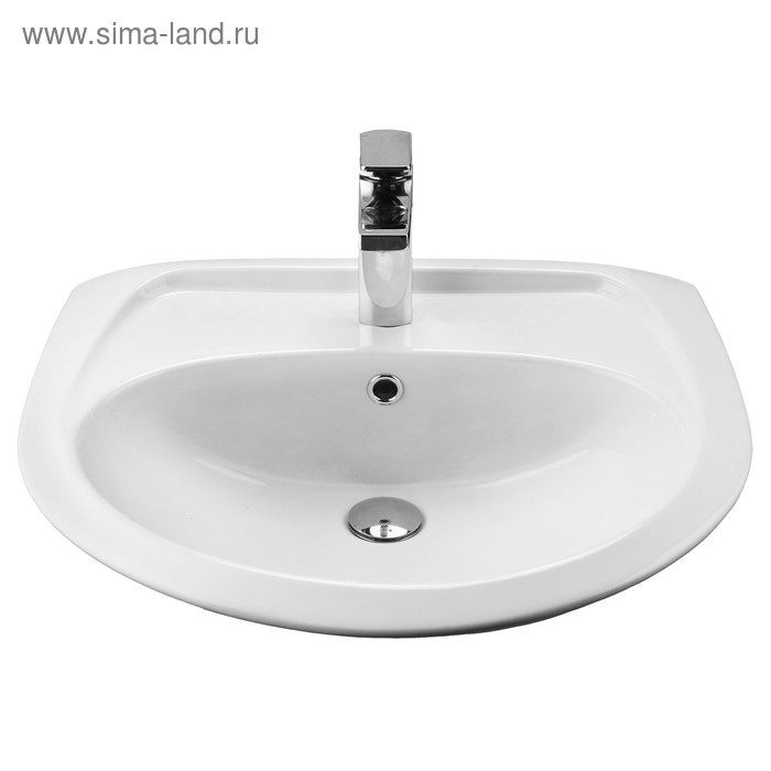 фото Подвесная раковина santek бриз, ширина 60 см