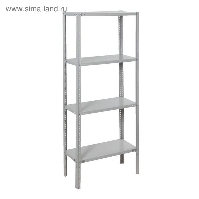 Стеллаж металлический, 4 полки 180х70х30 см
Стеллаж металлический, 4 полки 180х70х30 см