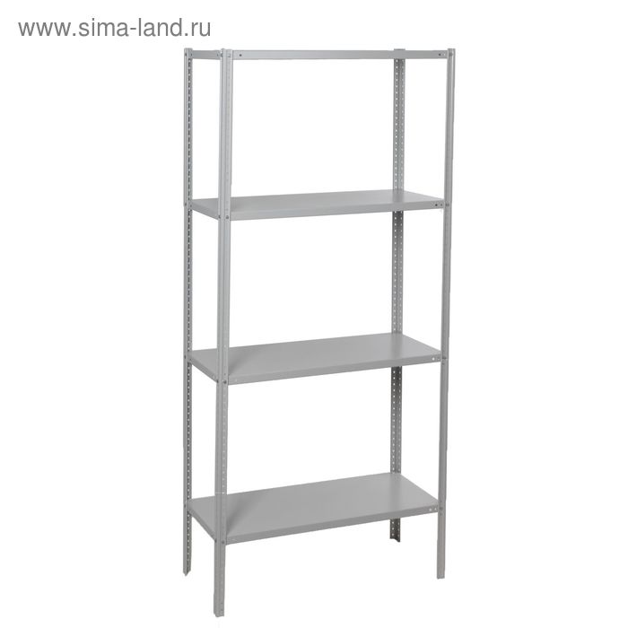 Стеллаж металлический 2000х1000х400, 4 полки
Стеллаж металлический 2000х1000х400, 4 полки