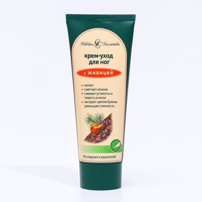 Крем-уход для ног Невская Косметика, с живицей, 75 мл
Крем-уход для ног Невская Косметика, с живицей, 75 мл