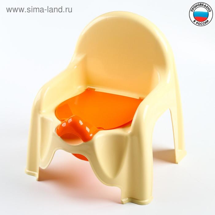 Горшок-стульчик с крышкой, цвет жёлтый
Горшок-стульчик с крышкой, цвет жёлтый