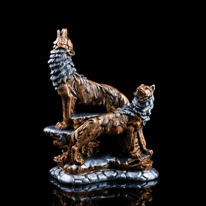 Статуэтка "Два волка", цветная, 30 см
Статуэтка "Два волка", цветная, 30 см