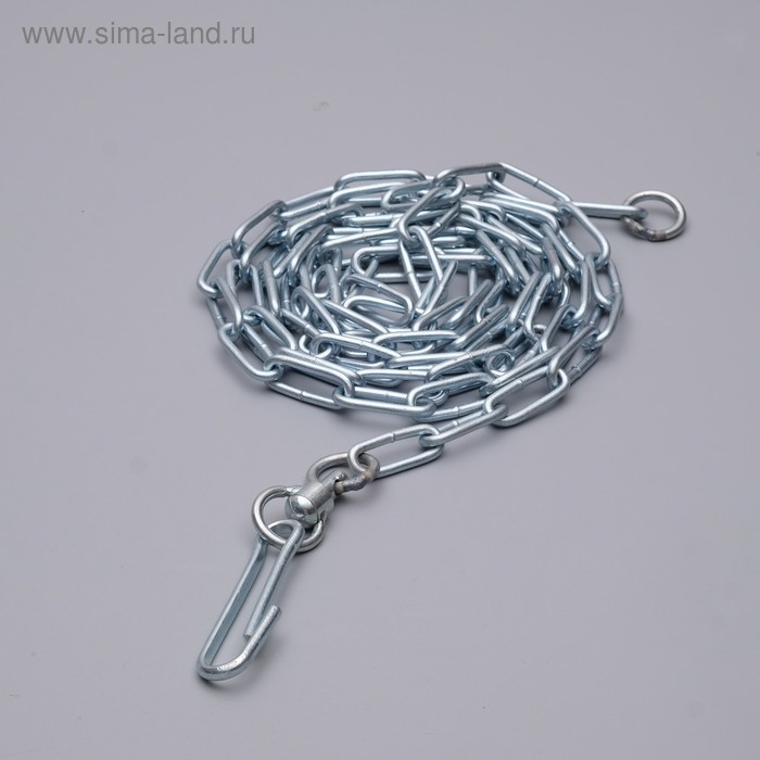 Цепь привязочная с длинным звеном, 36 х 5 мм, длина 3 м
Цепь привязочная с длинным звеном, 36 х 5 мм, длина 3 м