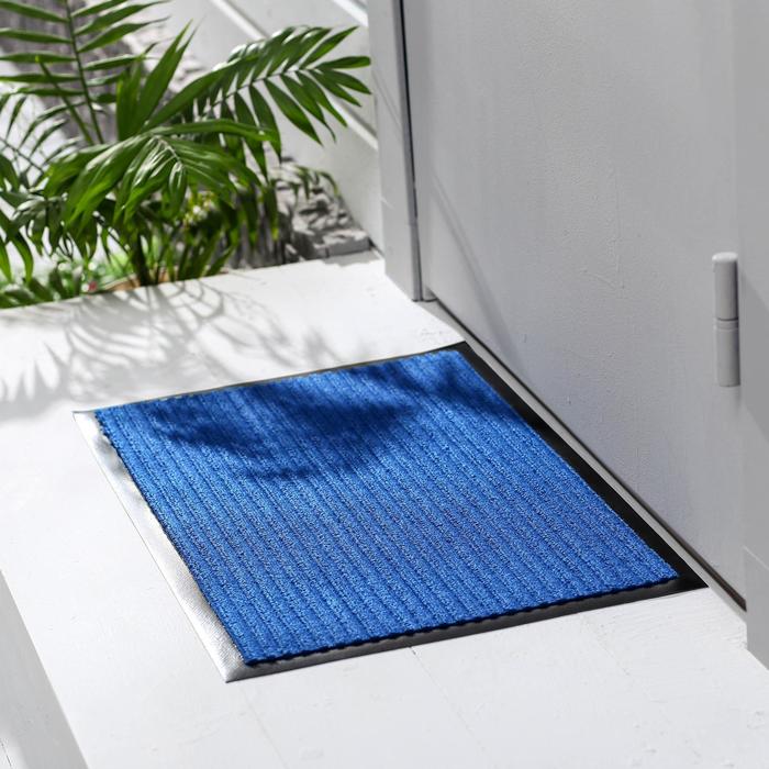 Коврик придверный влаговпитывающий, ребристый, «Стандарт», 80×120 см, цвет синий
Коврик придверный влаговпитывающий, ребристый, «Стандарт», 80×120 см, цвет синий