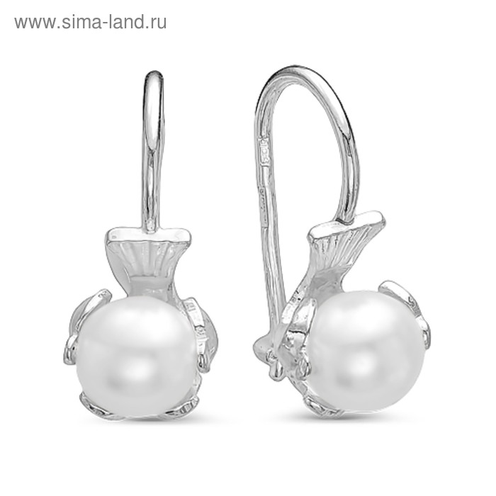 Серьги "Жемчужинка" в оправе, посеребрение с оксидированием
Серьги "Жемчужинка" в оправе, посеребрение с оксидированием