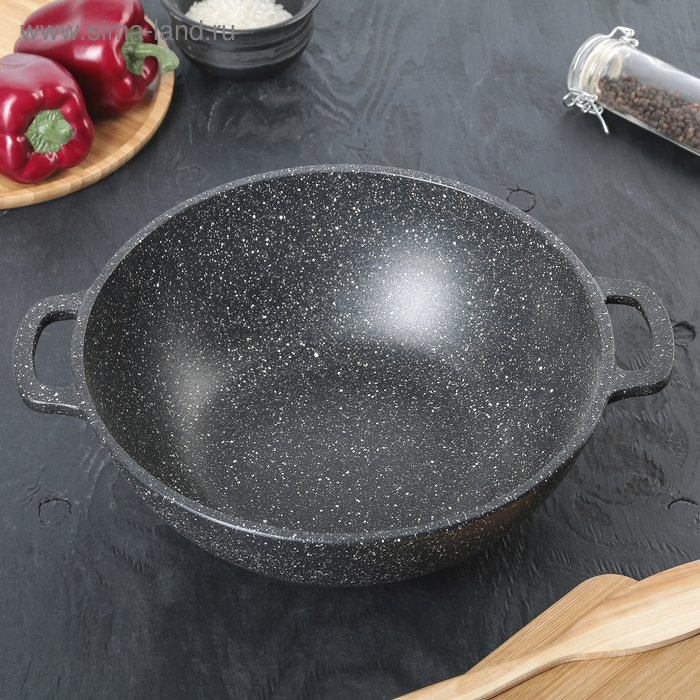 Казан «Гранит», d=28 см, h=10 см, антипригарное покрытие, цвет серый
Казан «Гранит», d=28 см, h=10 см, антипригарное покрытие, цвет серый