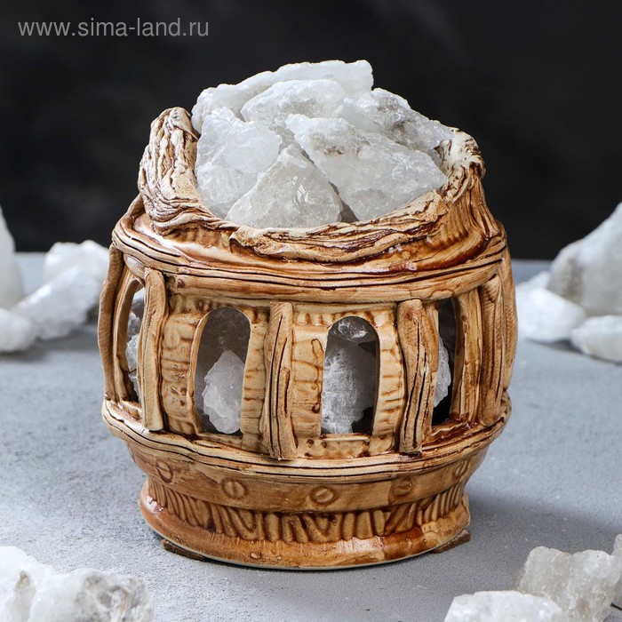 Соляная лампа "Колизей", керамическое основание, 16 см, 1-2 кг
Соляная лампа "Колизей", керамическое основание, 16 см, 1-2 кг