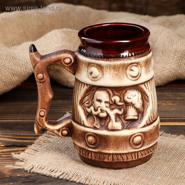 Бокал для пива "Казак", 0.7 л, микс
Бокал для пива "Казак", 0.7 л, микс